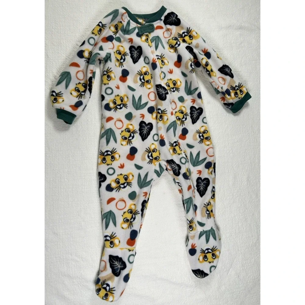 Set of 3 Disney Toddler Clothes, Lion King, Toy Story, Pajamas, Sweater Size 18M